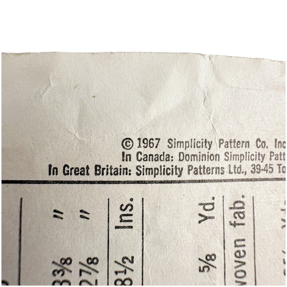 VTG 1960s Sewing Pattern Lot 3 McCalls Simplicity Dress Skirt Robe Complete Cut - Picture 14 of 16
